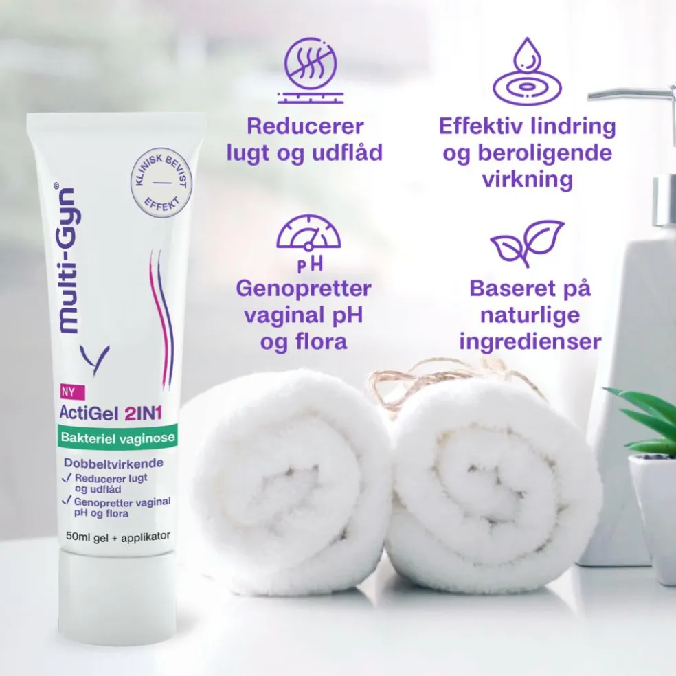 Actigel 2in1 til Bakteriel Vaginose
