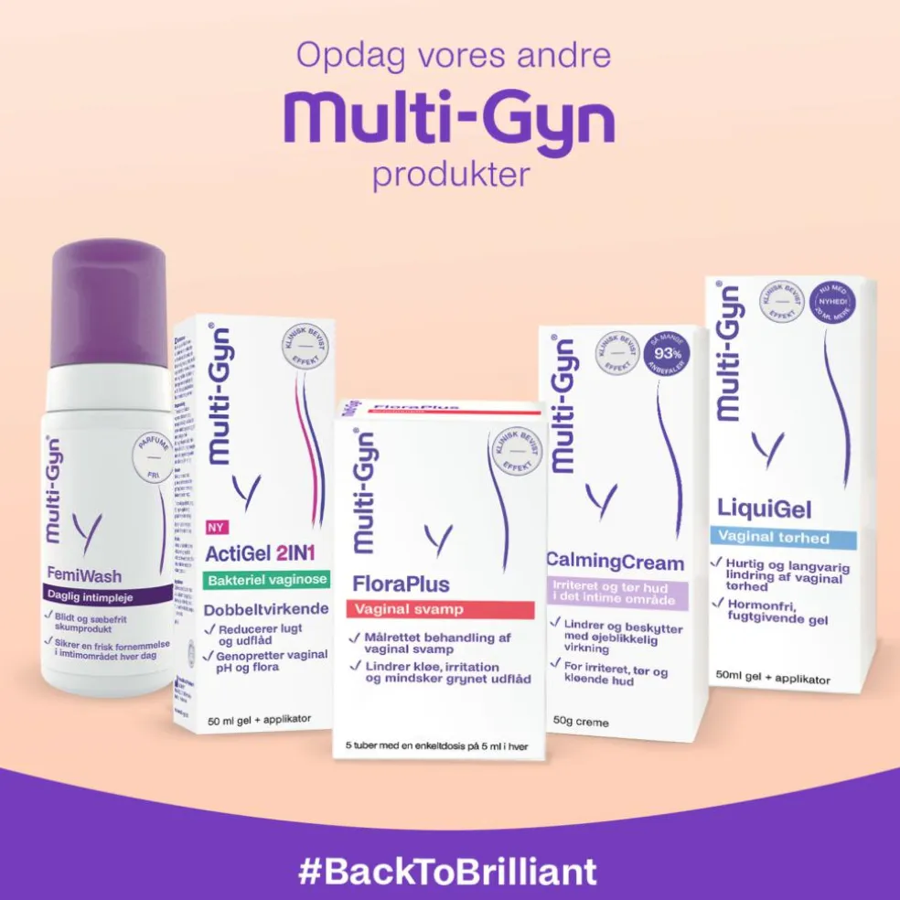 Actigel 2in1 til Bakteriel Vaginose