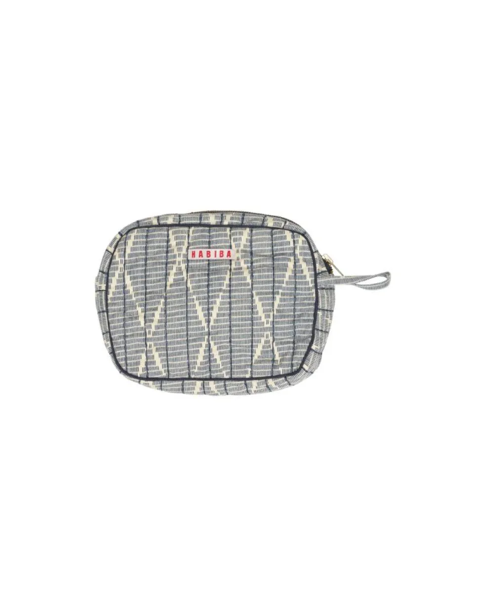 Amina Ikat Makeup Clutch