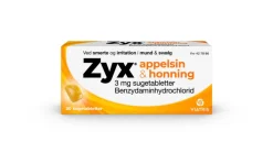 Appelsin & Honning Sugetabletter 3 mg
