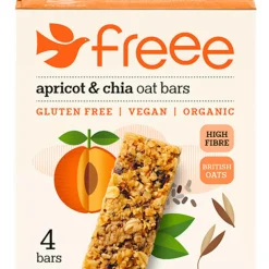Apricot & Chiafrø Flapjacks Ø 4-pak