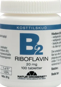 B2 Riboflavin 20 mg