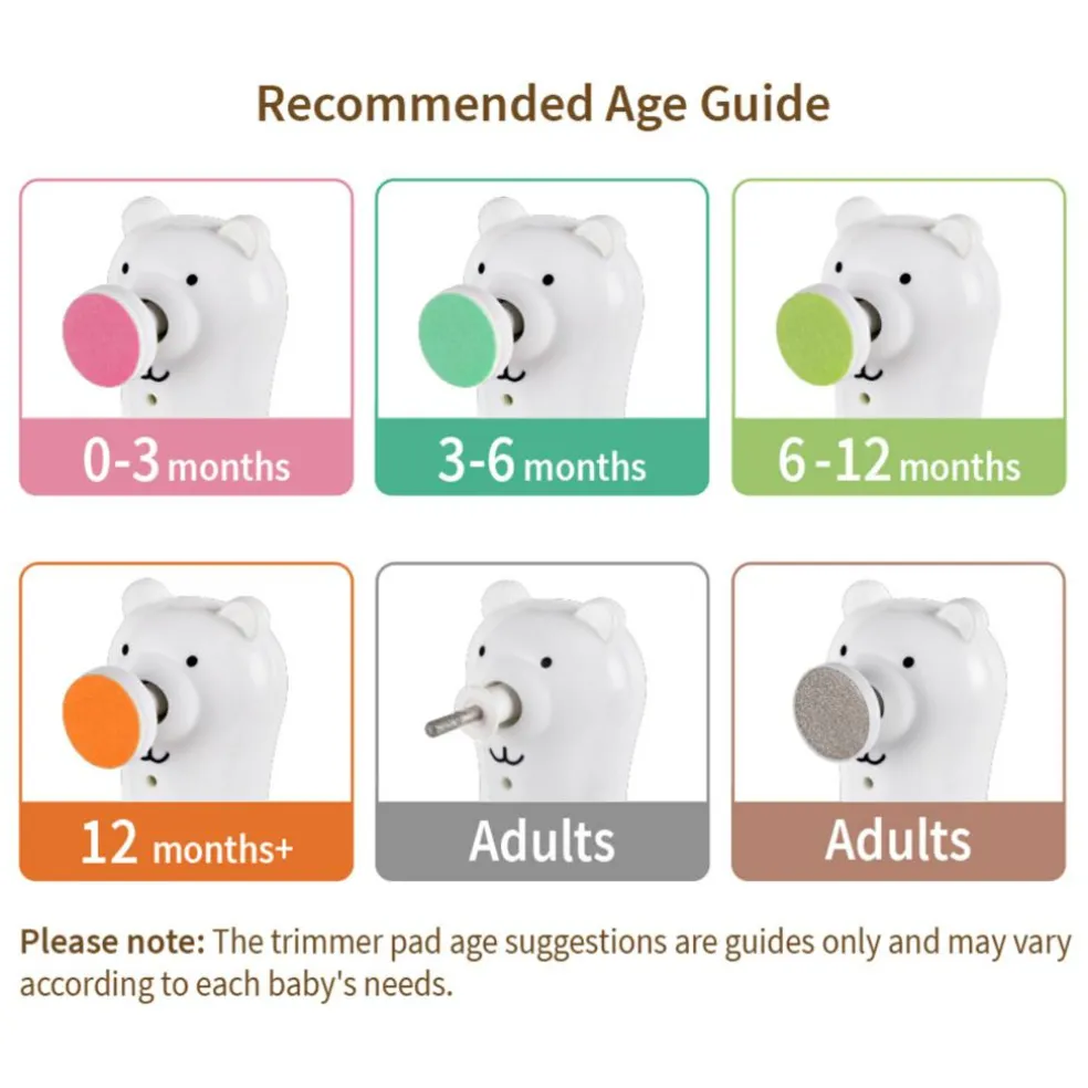 Baby Neglefil Genopladelig