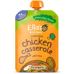 Babymos kyllingekasserolle med ris (7 mdr) Ø