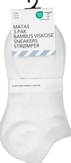 Bambus Viskose Sneakers 3-pak