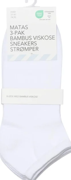 Bambus Viskose Sneakers 3-pak