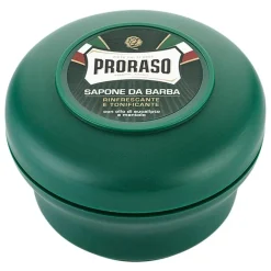 Barbersæbe i skål, Eucalyptus & Menthol, 1