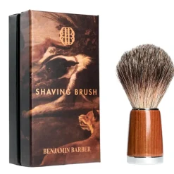 Benjamin Barber Classic Shaving Brush Wood