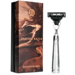 Benjamin Barber Classic Shaving Razor Mach3 Chrome