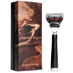 Benjamin Barber Classic Shaving Razor Fusion Ebony
