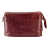 Benjamin Barber Toilet Bag Brown