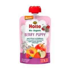 Berry Puppy Æble Fersken & Skovbær Smoothie
