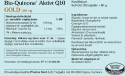 Bio-Quinone Aktivt Q10 Gold 100 mg