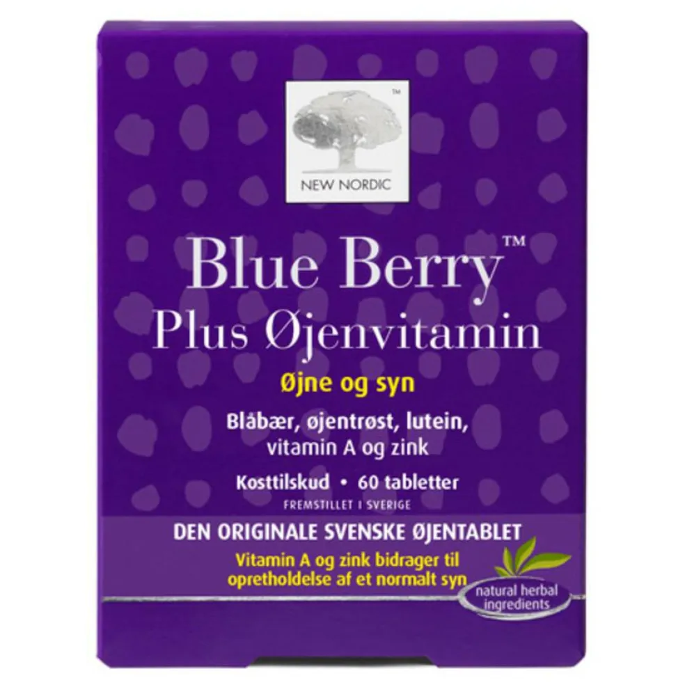 Blue Berry Plus Øjenvitamin