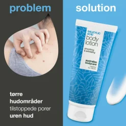 Bodylotion med salicylsyre