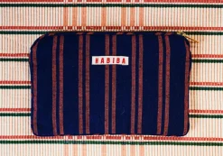 Bolster Stripe Mini Clutch