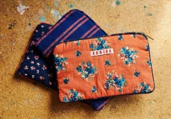 Bolster Stripe Mini Clutch