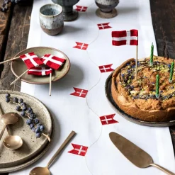 Bordløber med Dannebrogsflag