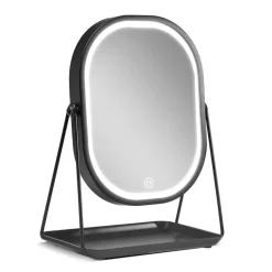 Bordspejl M/Led Lys og Bakke