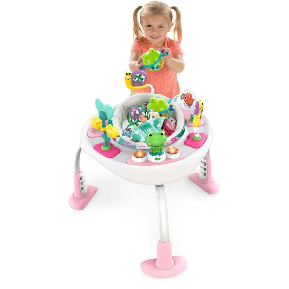 Bounce Bounce Baby 2-i-1 Legetrampolin og Bord