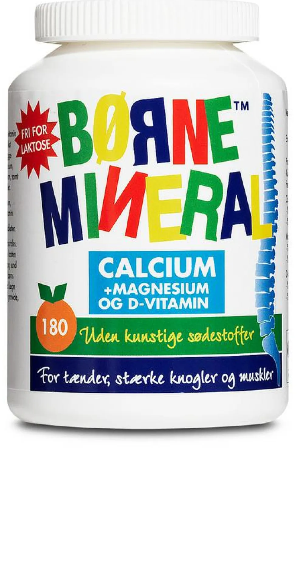 Børnemineral med appelsin