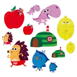 Børste Figurpuslespil