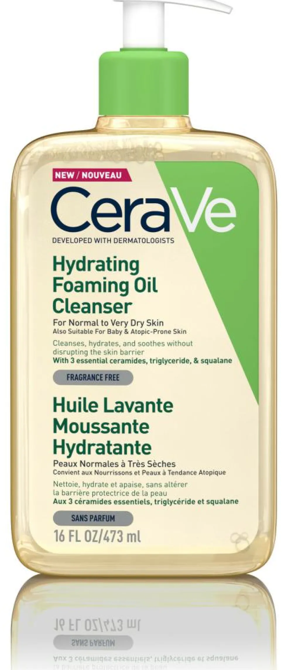 CeraVe Hydrating Foaming Oil Cleanser
