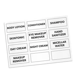 Check-in Bag Med Beholdere I Rejsestørrelse