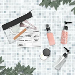 Check-in Bag Med Beholdere I Rejsestørrelse