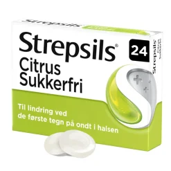 Citrus Sukkerfri, sugetabletter