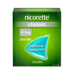 Classic 4 mg medicinsk tyggegummi
