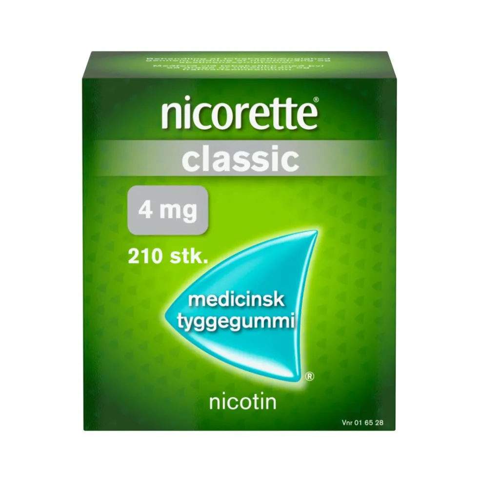 Classic 4 mg medicinsk tyggegummi