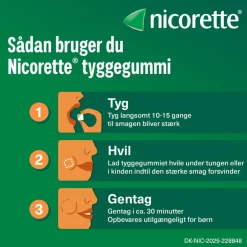 Classic 2 mg medicinsk tyggegummi