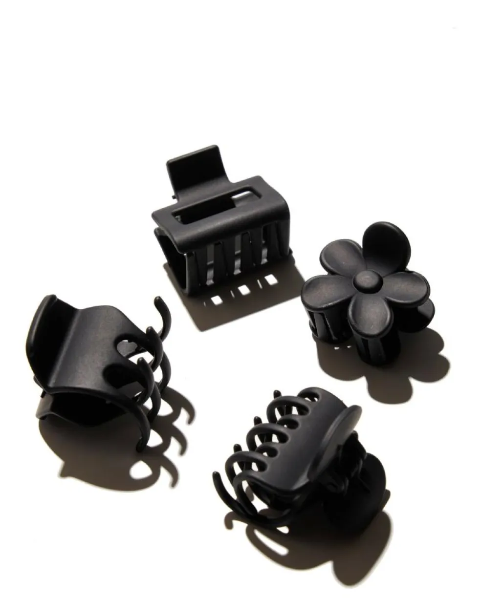 Claw Hair Clips 4 Pak