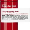 Clear Shaving Gel