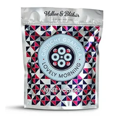 Crunchy Granola m. hindbær, blåbær, græskar