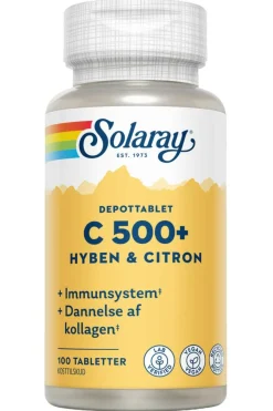 C-vitamin C500+ Hyben og Citron