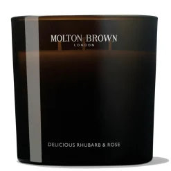 Delicious Rhubarb & Rose Scented Candle