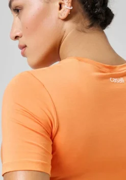 Delight Short Wrap Tee