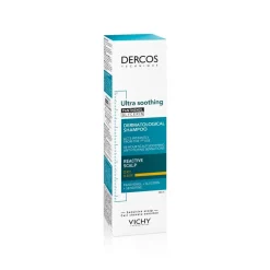Dercos Ultra Soothing Shampoo (Blå) til Tørt Hår