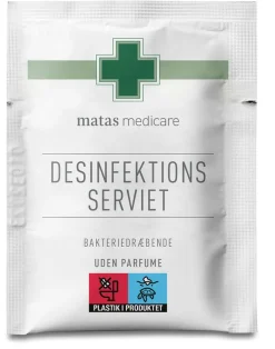 Desinfektionsservietter - 85%