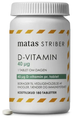 D-vitamin 40 µg