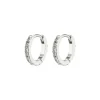 Ebna Crystal Huggie Hoops