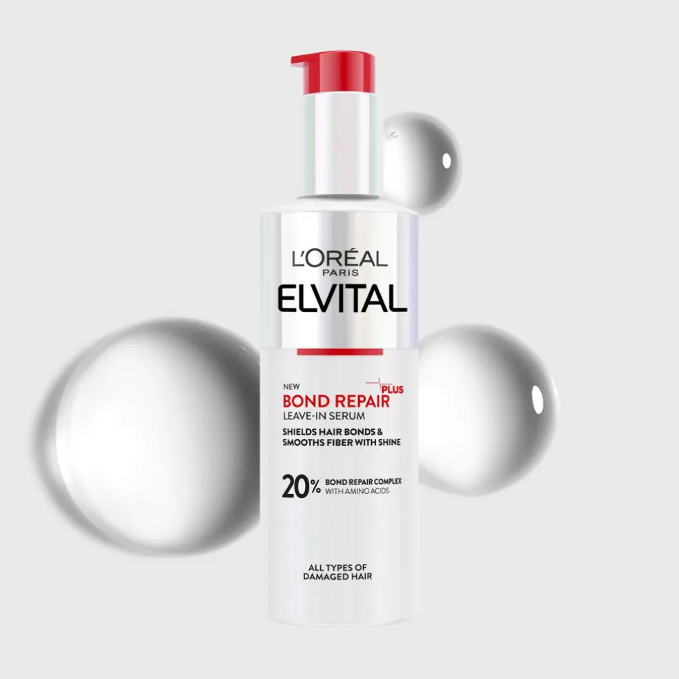 Elvital Bond Repair Leave-in Serum for damaged hair