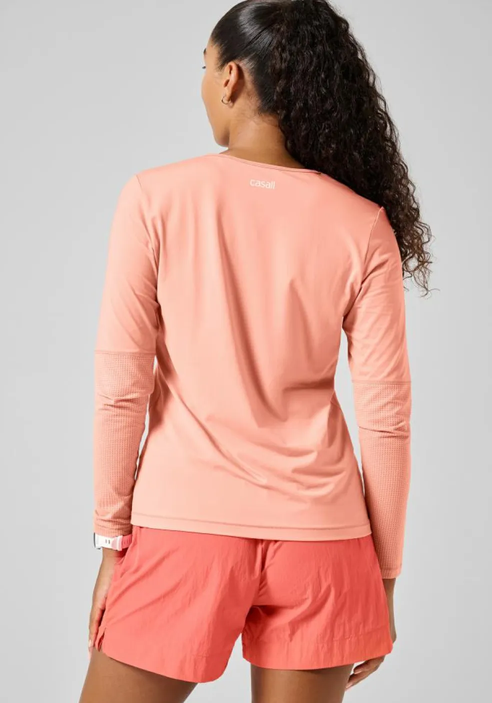 Essential Mesh Detail Long Sleeve