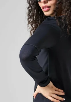 Essential Mesh Detail Long Sleeve