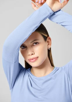 Essential Mesh Detail Long Sleeve