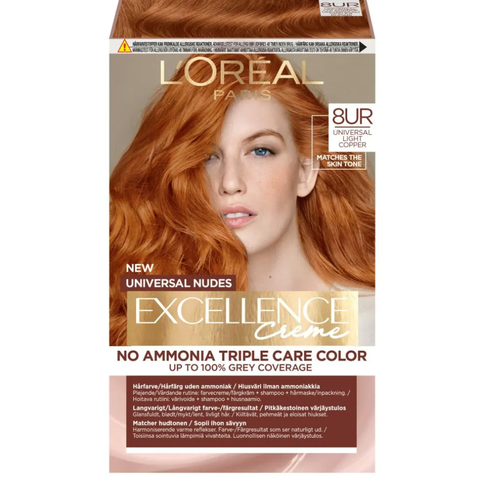 Excellence Universal Nudes 8UC Light Copper