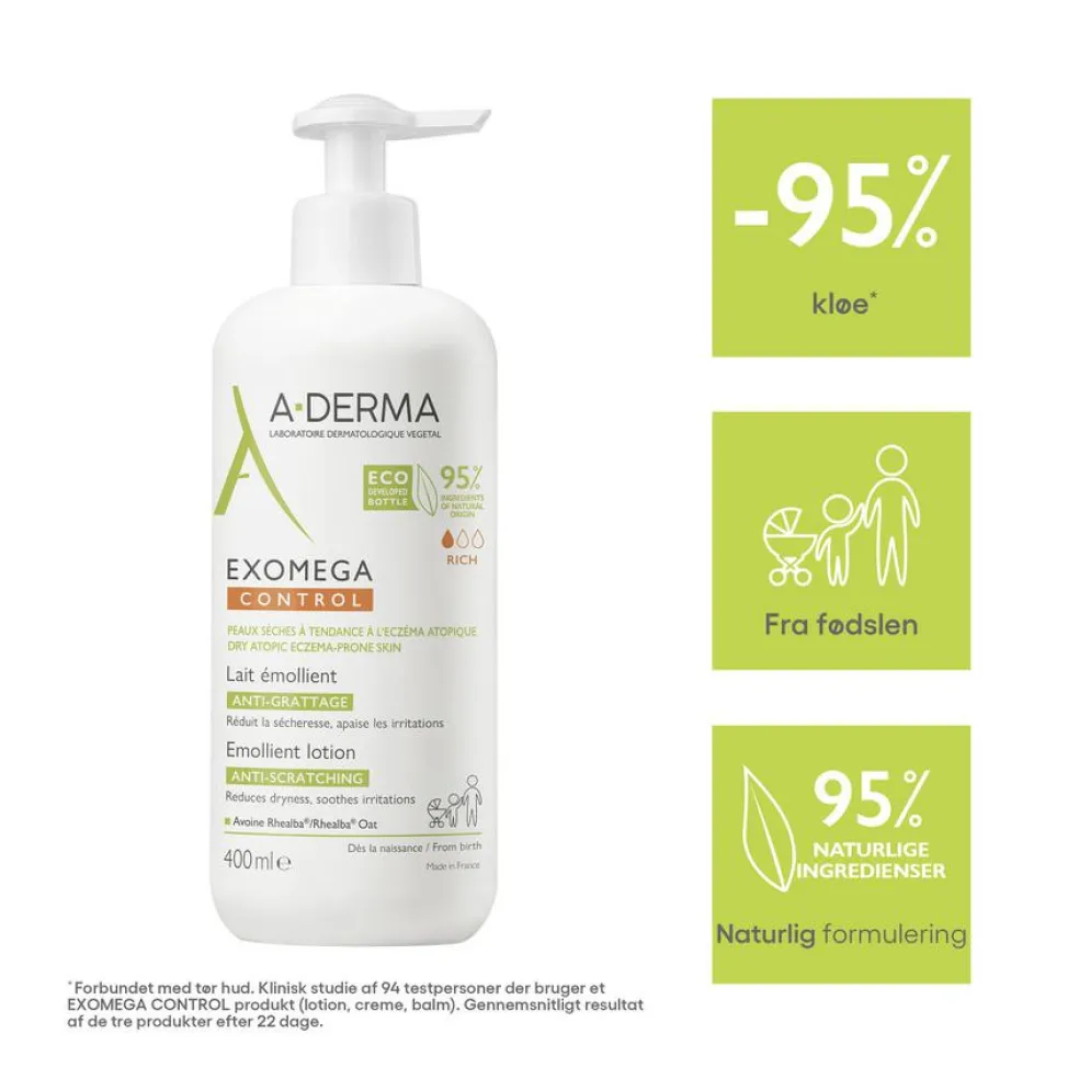 Exomega Control Anti-Scratching lotion
