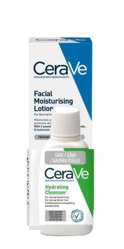 Facial Moisturising Lotion & Hydrating Cleanser Bundle